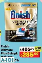 FİNİSH ULTİMATE BULAŞIK MAKİNESİ TABLETİ